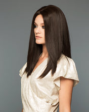 Load image into Gallery viewer, 104 Alexandra: Petite Mono-Top Machine Back - 01B - Human Hair Wig