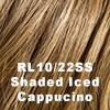 Load image into Gallery viewer, Go All Out 10" Topper HAIRUWEAR Shaded Iced Capuccino (RL10/22SS)