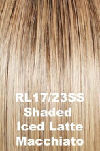 Load image into Gallery viewer, Go All Out 10" Topper HAIRUWEAR Shaded Iced Latte Macchiato (RL17/23SS)
