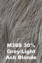 Load image into Gallery viewer, Style Men's Wigs HAIRUWEAR M38S (30% Grey Light Ash Blonde)