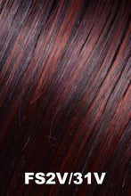Load image into Gallery viewer, Top Style Synthetic 18" Wig JON RENAU | EASIHAIR Chocolate Cherry (FS2V/31V)