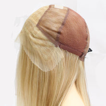 Load image into Gallery viewer, 118 Jacquelyn: Hand-tied Full Lace French Top Wig construction side
