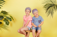 Load image into Gallery viewer, Petite Bunny Printed Turban - Children by Christine Headwear
