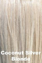 Load image into Gallery viewer, Alpha Blend Wig Belle Tress Coconut Silver Blonde 
