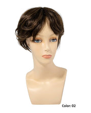 Load image into Gallery viewer, BA300A - Natural Lace Top A Human Hair Piece WigUSA 
