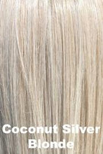 Load image into Gallery viewer, Bellissima - Mono Part Wig Belle Tress Coconut Silver Blonde 
