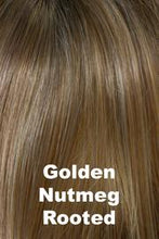 Load image into Gallery viewer, Brianna Women&#39;s Wigs Envy Golden Nutmeg Rooted 
