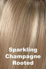 Load image into Gallery viewer, Brianna Women&#39;s Wigs Envy Sparkling Champagne Rooted 
