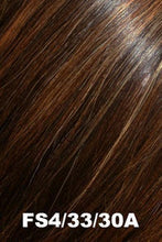 Load image into Gallery viewer, easiPart 8&quot; Wig JON RENAU | EASIHAIR Midnight Cocoa (FS4/33/30A) 
