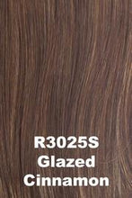Load image into Gallery viewer, Faux Fringe Topper HAIRUWEAR Glazed Cinnamon (R3025S) 

