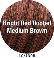 Load image into Gallery viewer, Feathered Bob - discontinued Wigs TressAllure (10/130R) Bright Red Rooted Medium Brown 
