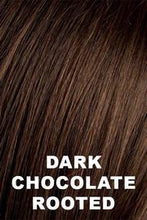 Load image into Gallery viewer, Flirt Women&#39;s Wigs EllenWille Dark Chocolate Rooted 
