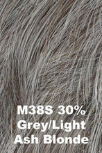 Load image into Gallery viewer, Gallant Men&#39;s Wigs HAIRUWEAR M38S (30% Grey Light Ash Blonde) 

