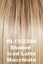 Load image into Gallery viewer, Go All Out 10&quot; Topper HAIRUWEAR Shaded Iced Latte Macchiato (RL17/23SS) 
