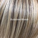 Load image into Gallery viewer, Lace Front Mono Top Straight 14 Topper Belle Tress Butterbeer Blonde 
