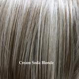 Load image into Gallery viewer, Lace Front Mono Top Straight 14 Topper Belle Tress Cream Soda Blonde 
