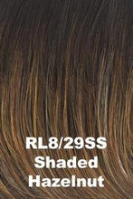 Load image into Gallery viewer, Let&#39;s Rendezvous Wig HAIRUWEAR Shaded Hazelnut (RL8/29SS) 
