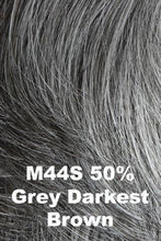 Load image into Gallery viewer, Style Men&#39;s Wigs HAIRUWEAR M44S (50% Grey Darkest Brown) 

