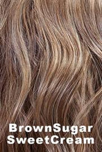 Load image into Gallery viewer, Tea Leaf Layer Hand Tied Wig Belle Tress BrownSugar SweetCream 
