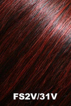 Load image into Gallery viewer, Top Form 18&quot; Topper JON RENAU | EASIHAIR Chocolate Cherry (FS2V/31V) 
