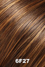 Load image into Gallery viewer, Top Full Synthetic 12&quot; Wig JON RENAU | EASIHAIR 6F27 (Caramel Ribbon) 
