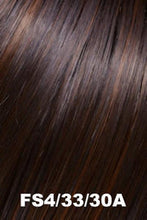 Load image into Gallery viewer, Top Full Synthetic 12&quot; Wig JON RENAU | EASIHAIR FS4/33/30A (Midnight Cocoa) 
